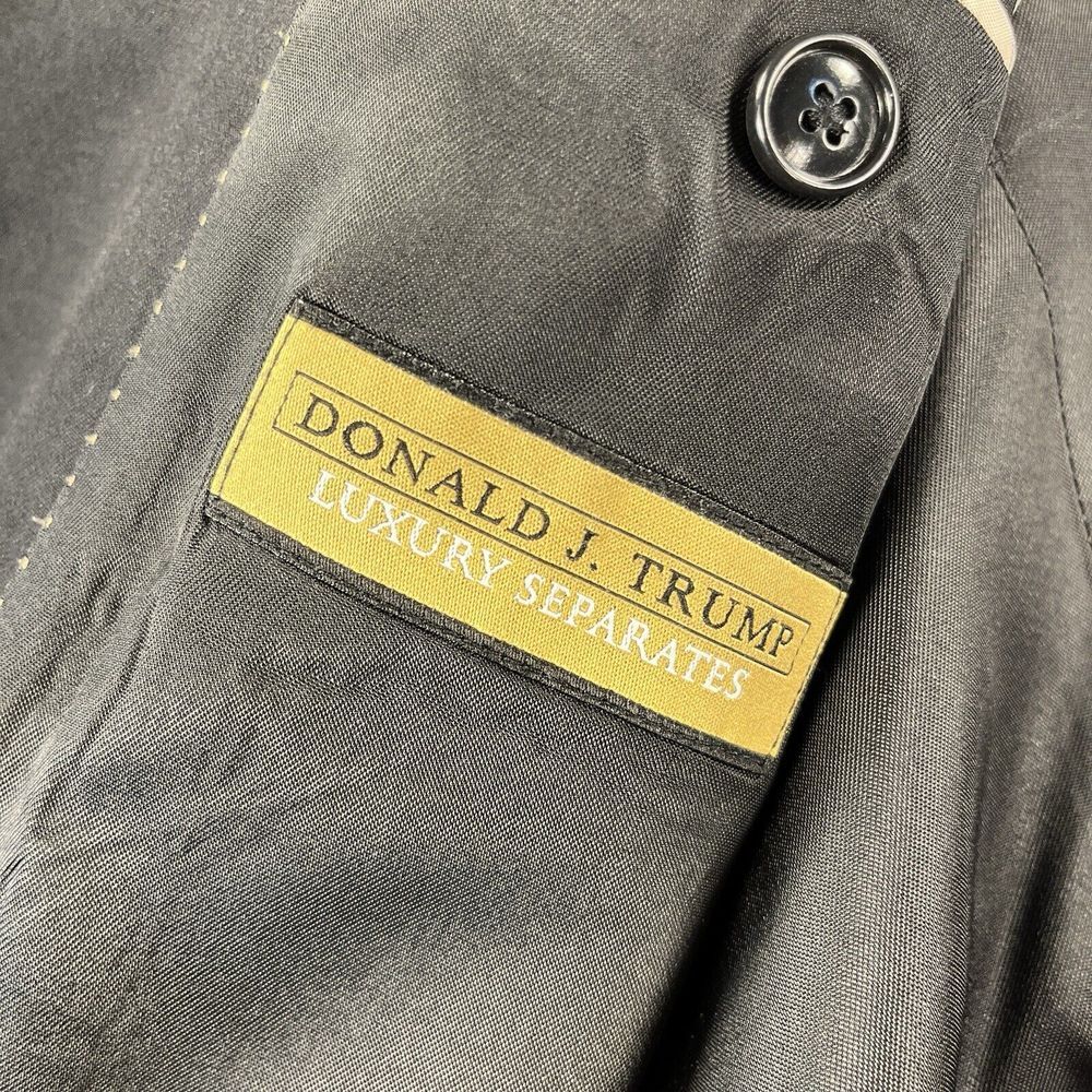Donald Trump black Mens blazer jacket sport coat C photos for exact measurements